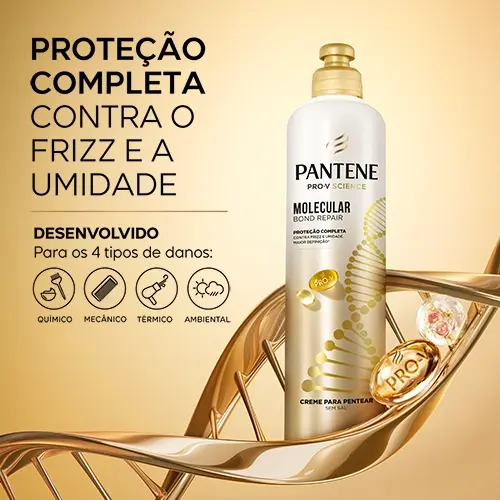 Imagem do produto: Creme para pentear Pantene Molecular Bond Repair