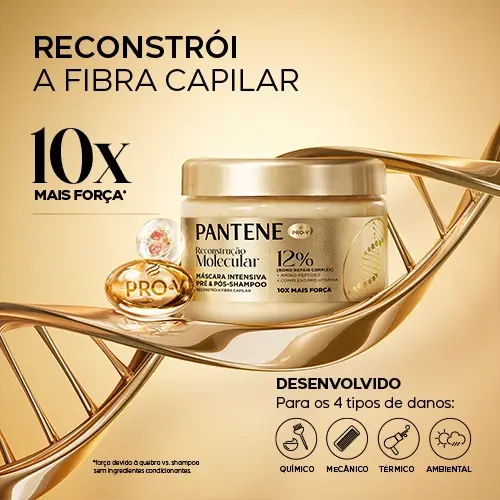 Imagem do produto: Máscara Molecular da Pantene.