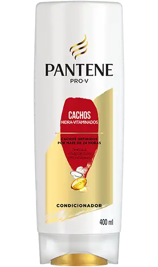 Condicionador Pantene cachos hidra-vitaminados com ômega 9 e óleo de coco