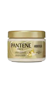 Frasco Pantene máscara capilar intensiva Hidratação com pérolas Pro – V cabelos secos e ressecados.