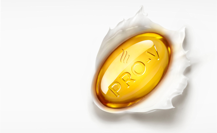 Imagem da cápsula prov da Pantene