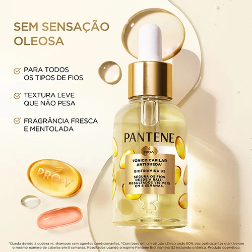 Imagem do produto: Tônico capilar antiqueda + Biotinamina B3 para todos os tipos de cabelo