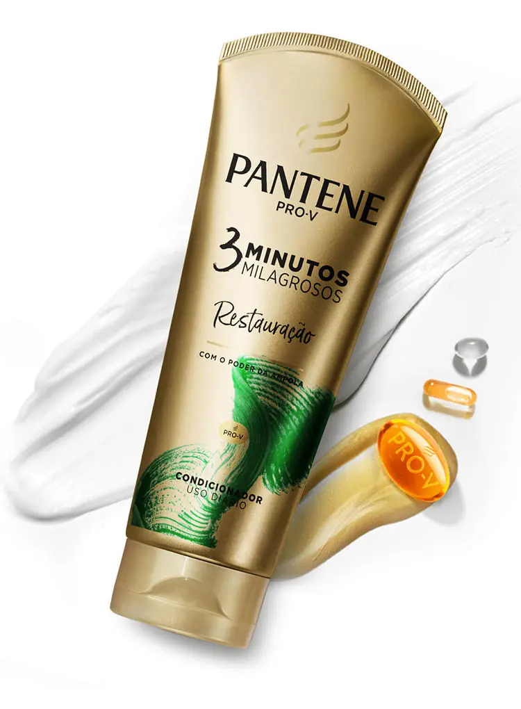 Pantene Pro V 3 minutos milagrosos
restauração