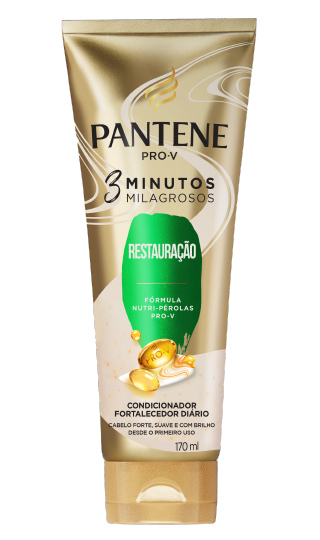 Frasco 3 minutos milagrosos restauração condicionador com pérolas Pro-V uso diário