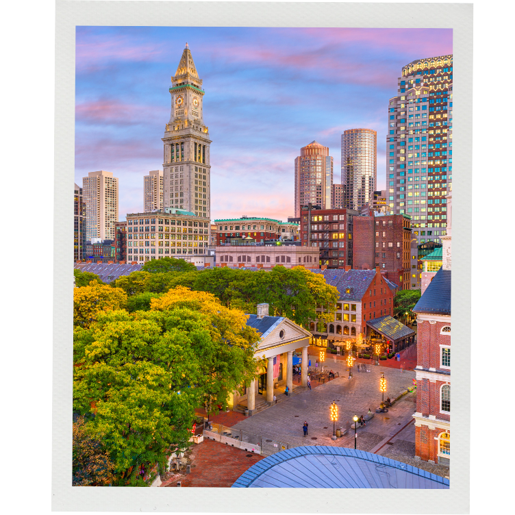 Boston downtown image