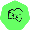 bowtie icon block