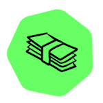 icon picture of a wad of money