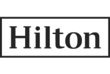 Logo for Hilton