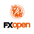 Логотип брокера FxOpen