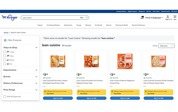 760 X 480 Desktop Nestle Lean Cusine TDC