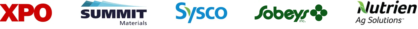 XPO, Summit Materials, Sysco, Sobeys, Nutrien Ag Solutions
