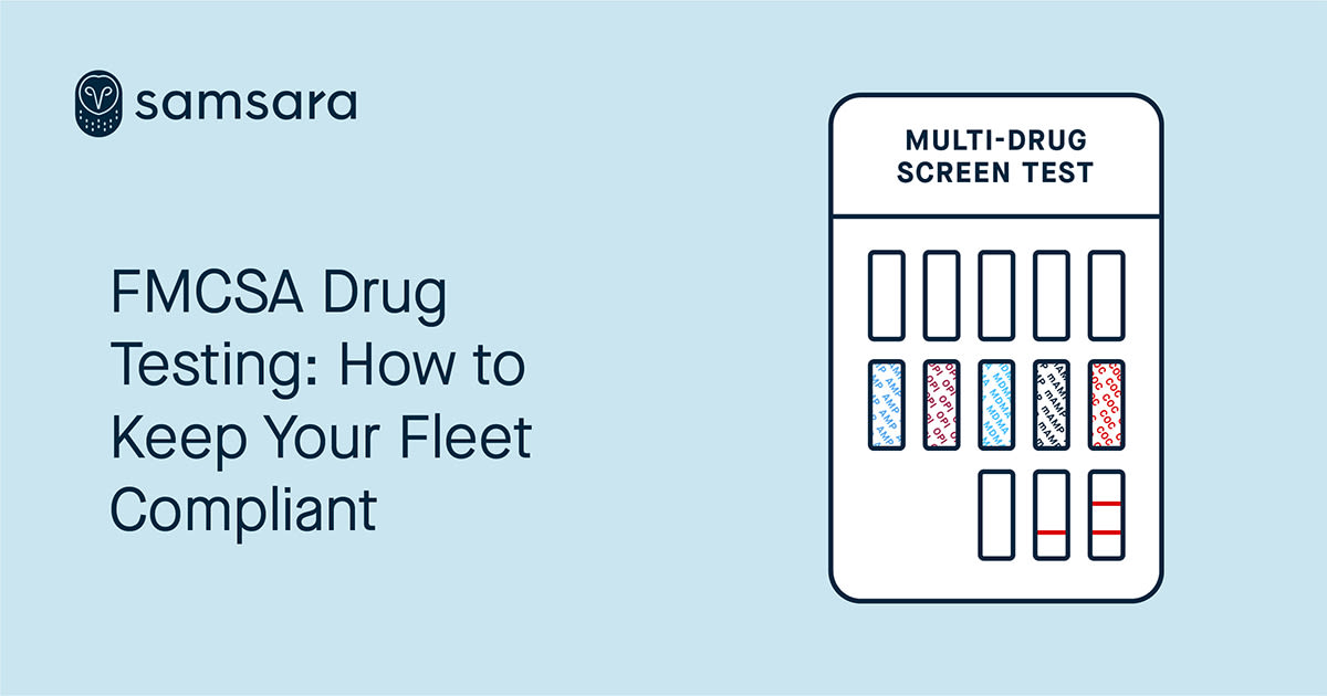 FMCSA Drug Testing: How to Keep Your Fleet Compliant