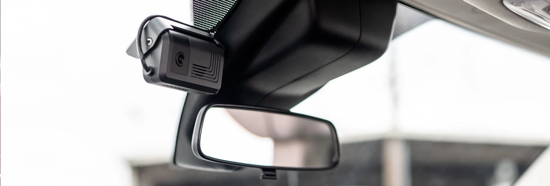 Dual-Facing Dash Cam Installed