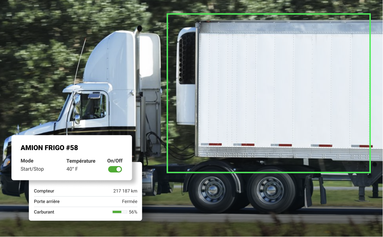 Image de suivi de remorques