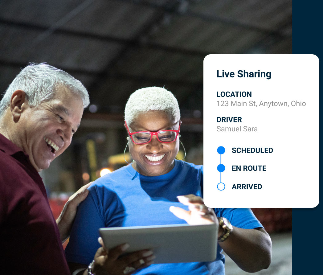 Customers checking status