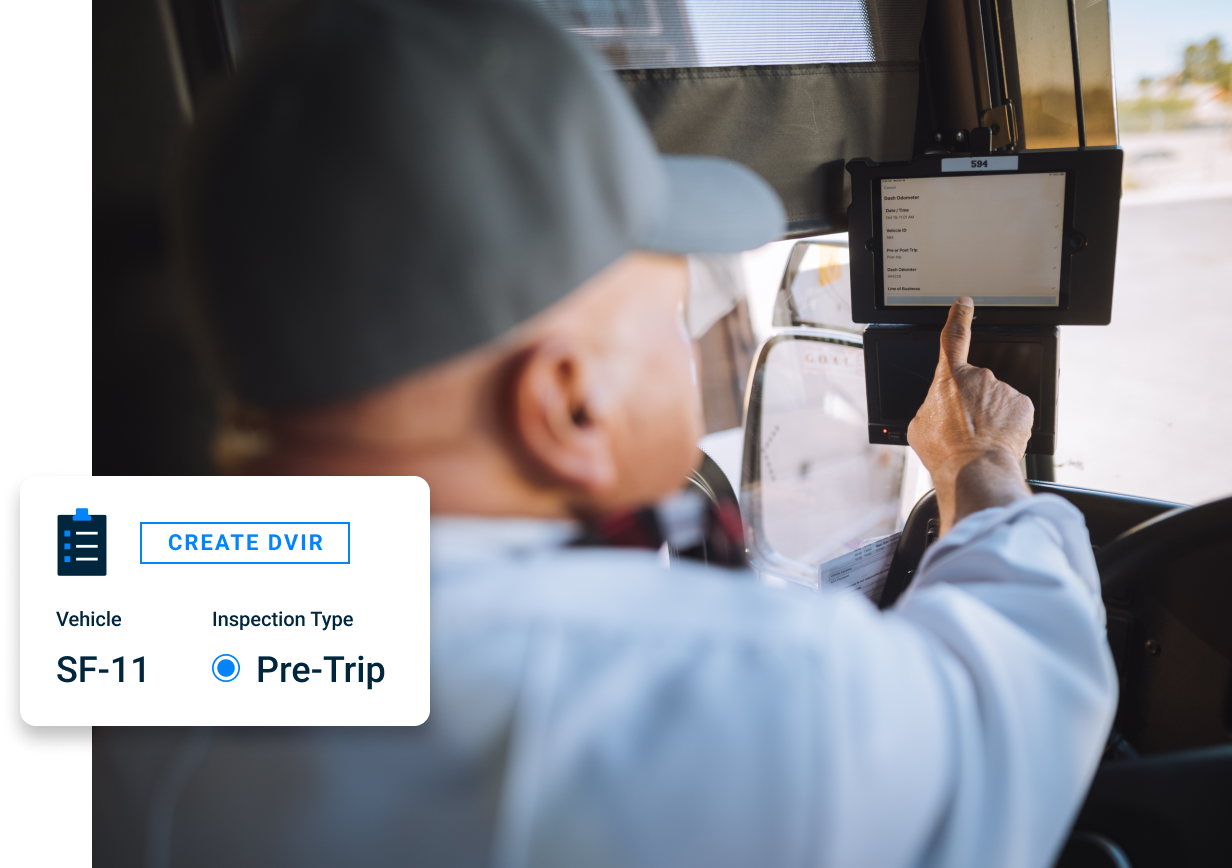 AAA driver using Driver App