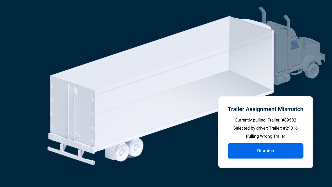 Samsara's trailer assignment mismatch alert
