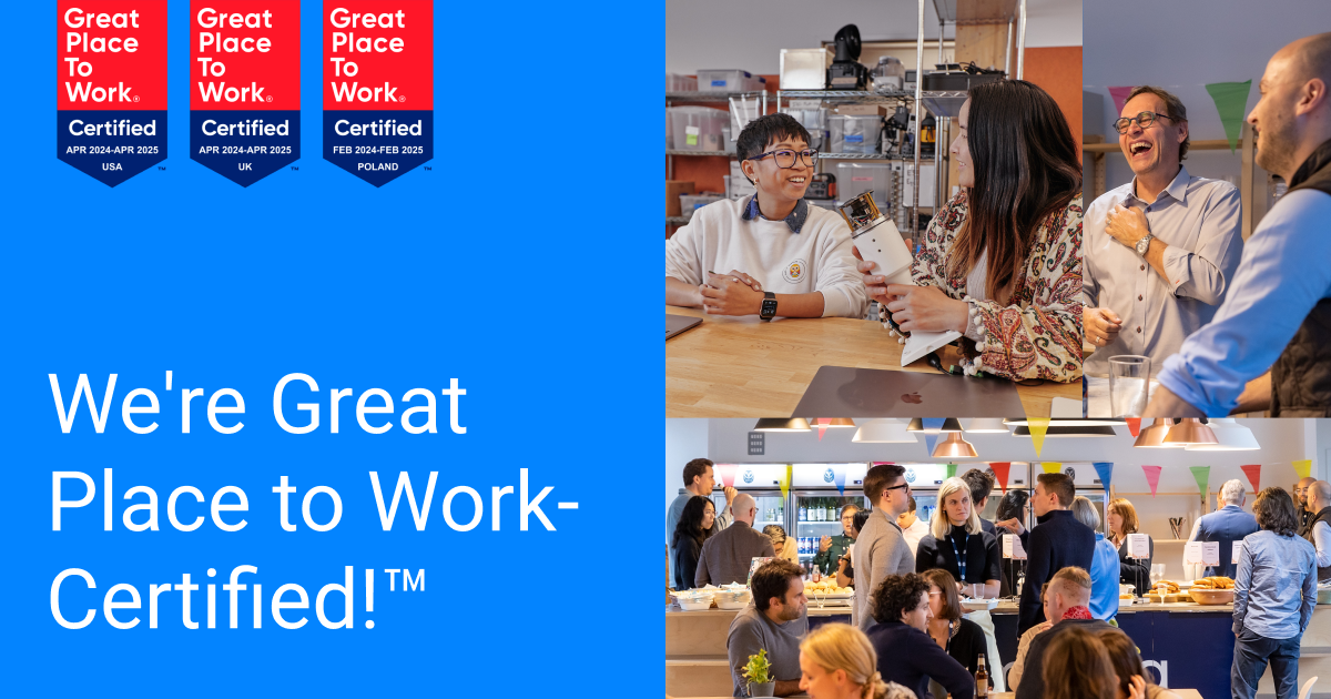 Samsara is Great Place to Work Certified