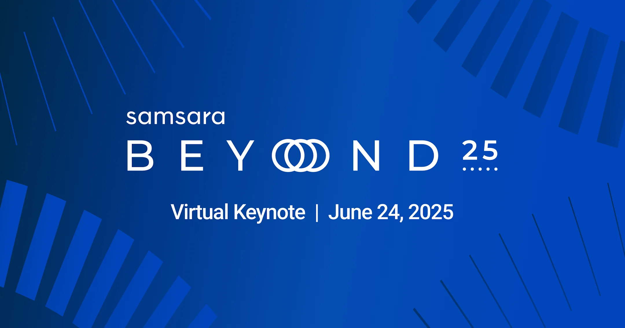Samsara Beyond 2025 Keynote Registration