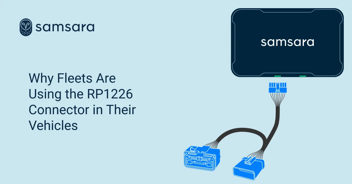 Why Fleets Are Using the RP1226 Connector in Their Vehicles