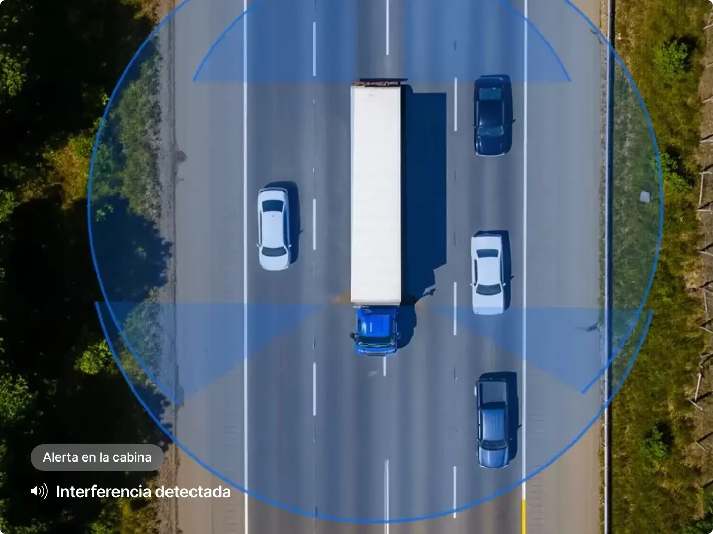 Samsara outdoor waterproof sensor on vehicle