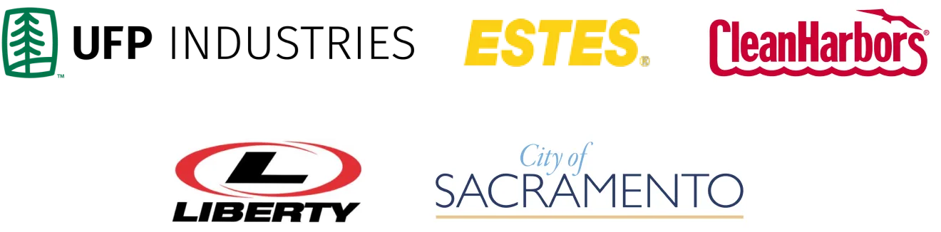 Customers: Estes Express Lines, City of Sacramento, Liberty Energy, UFP Industries, Clean Harbors