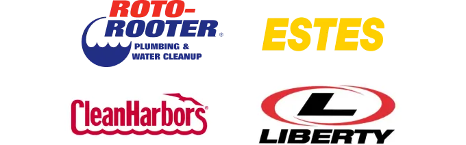 Customers: Estes Express Lines, Liberty Energy, Clean Harbors, Roto-Rooter