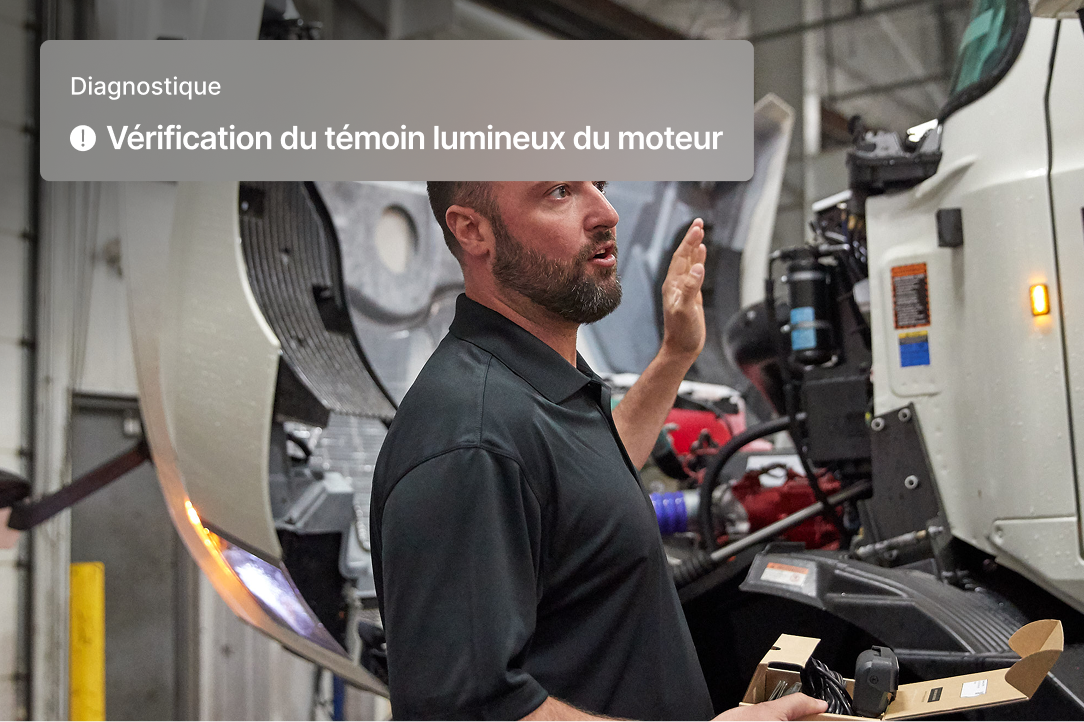 Le centre de diagnostic de Samsara identifie plus tôt les problèmes potentiels.