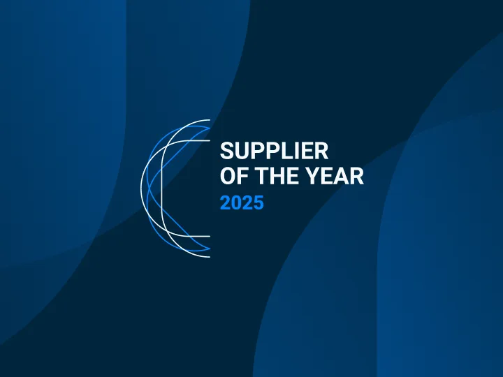 Supplier of the Year Blog Header 2025