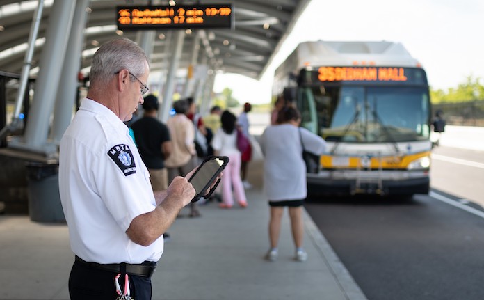 Inspecteur d'autobus MBTA