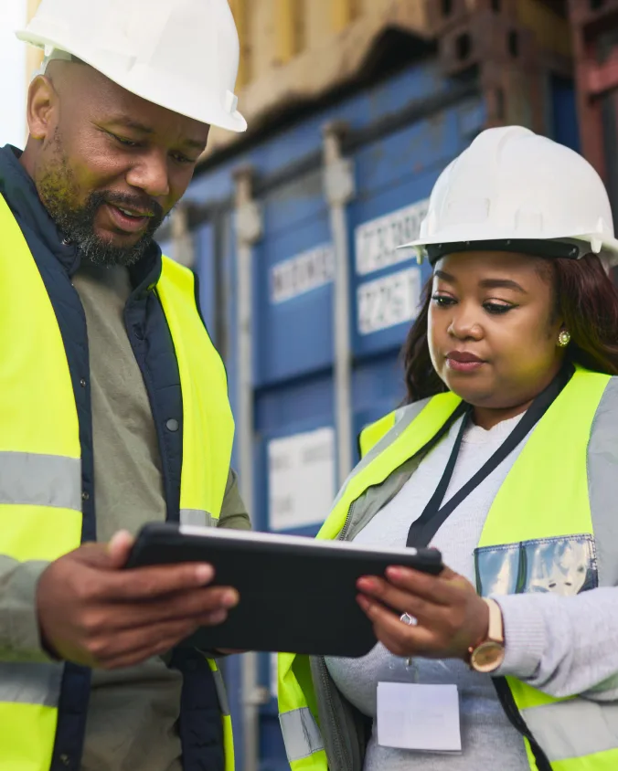 Physical operations workers using technology to power their everyday workflow.