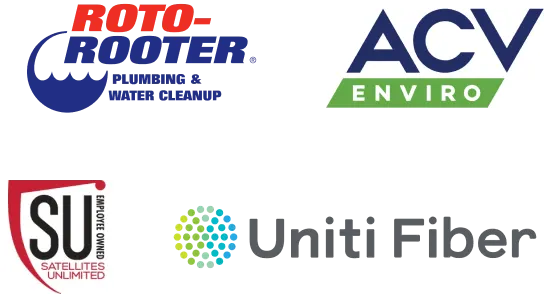 Logo Field Services - Roto-Rooter, Clean Harbors, Satellites Unlimited, Bob’s Heating and Air Conditioning
