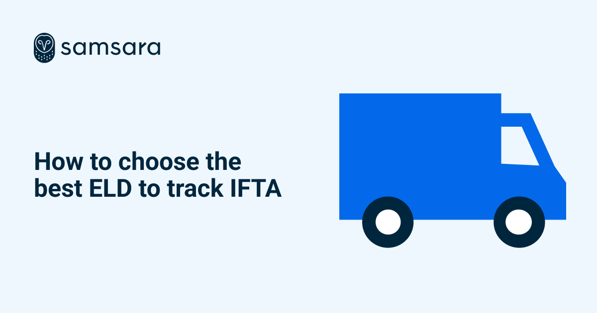 How to Choose the Best ELD to Track IFTA