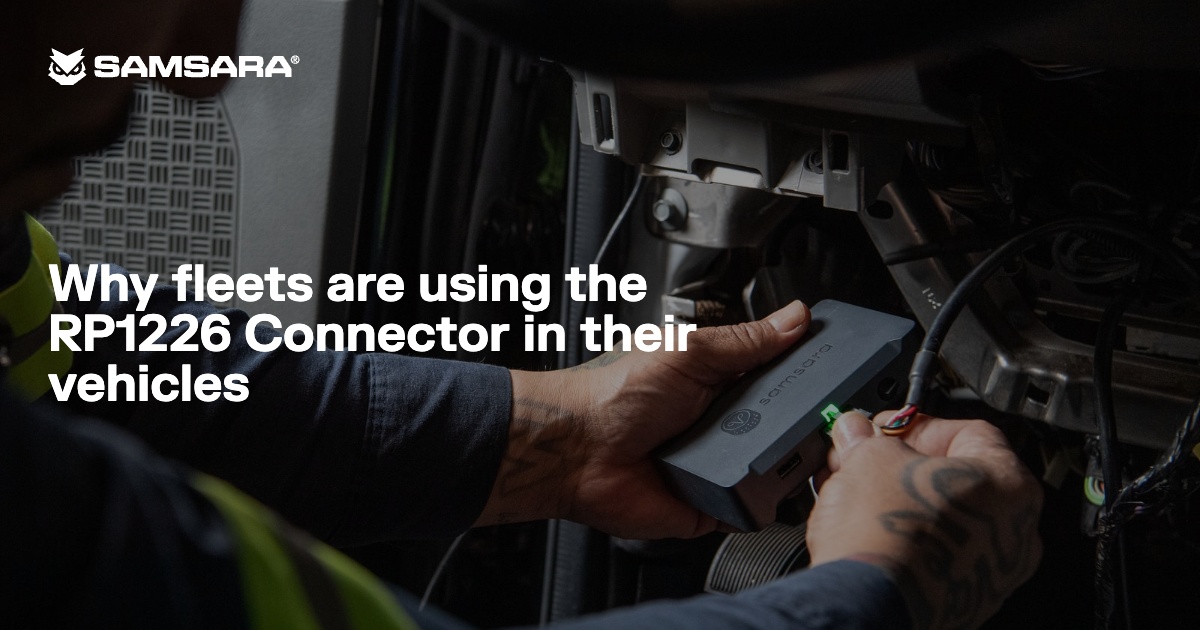 Why fleets are using the RP1226 Connector in their vehicles