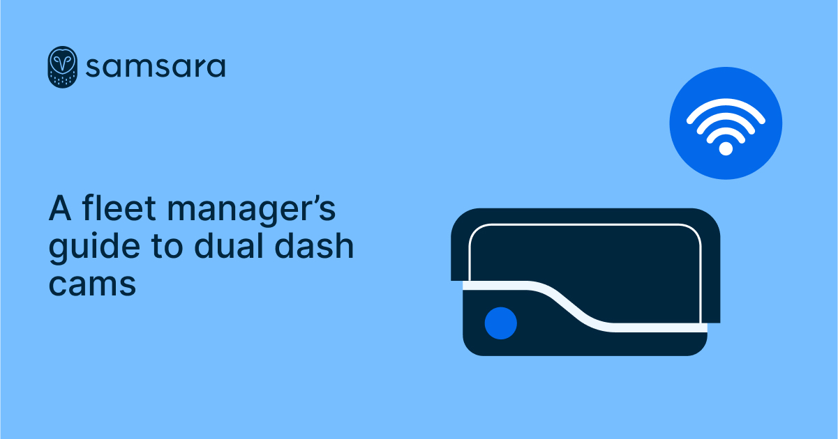 A fleet manager's guide to dual dash cams 