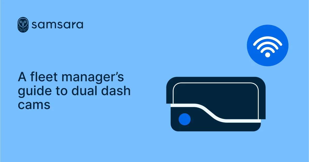 A fleet manager’s guide to dual dash cams