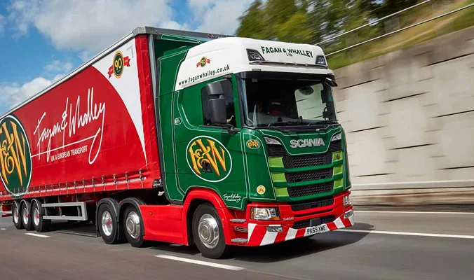 Fagan & Whalley truck