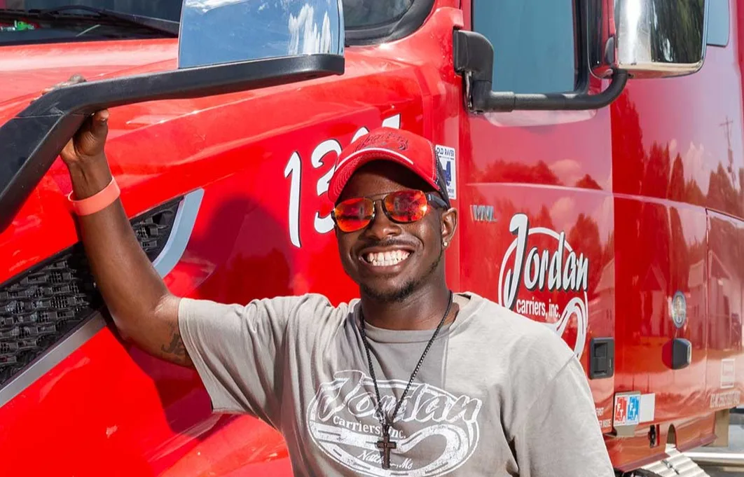 Man with truck