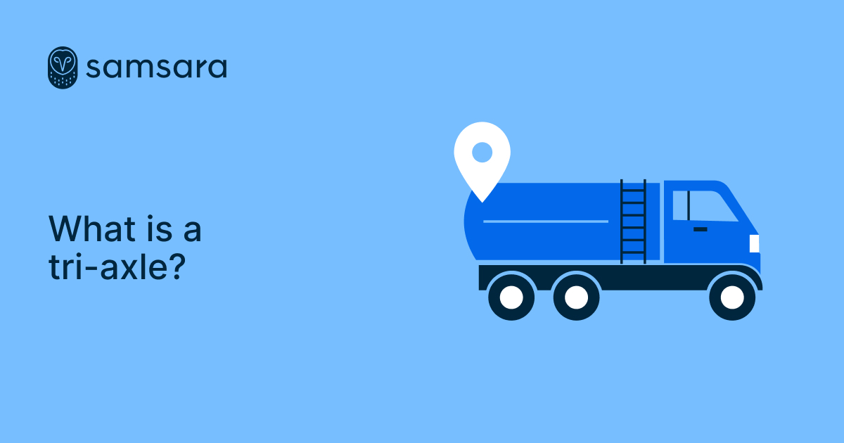 What is a tri-axle?