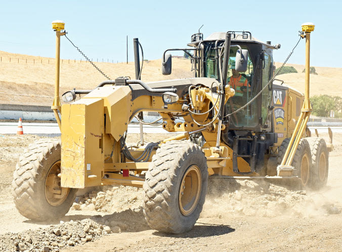 Construction equipment stock image