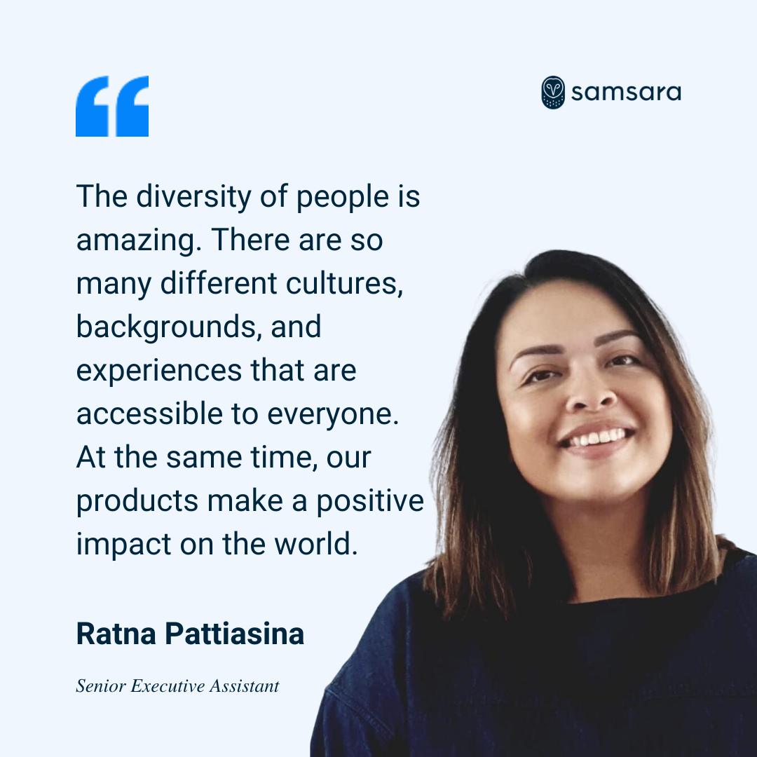 The diversity of people is amazing. 