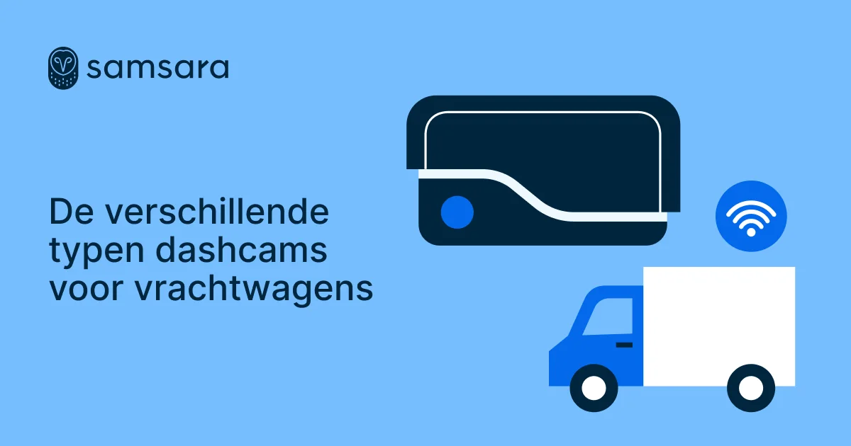 De verschillende typen dashcams voor vrachtwagens