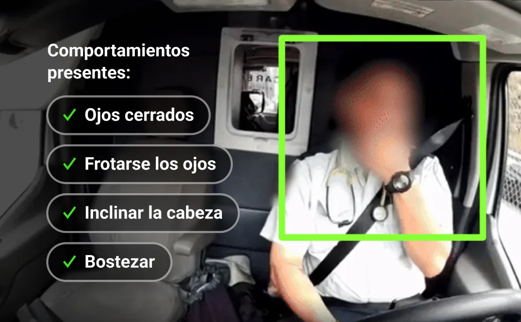 Detección de fatiga con alertas