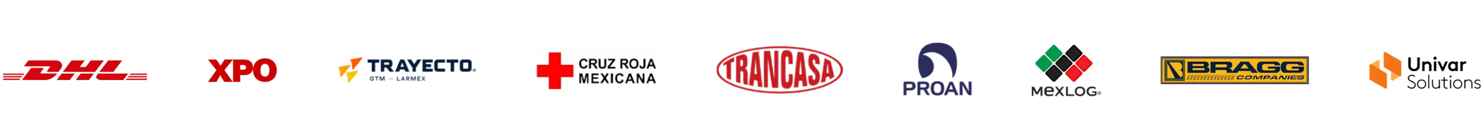 Logotipos de los clientes de Samsara