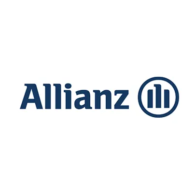 Samsara and Allianz logos side by side, showing a business partnership between the two companies.