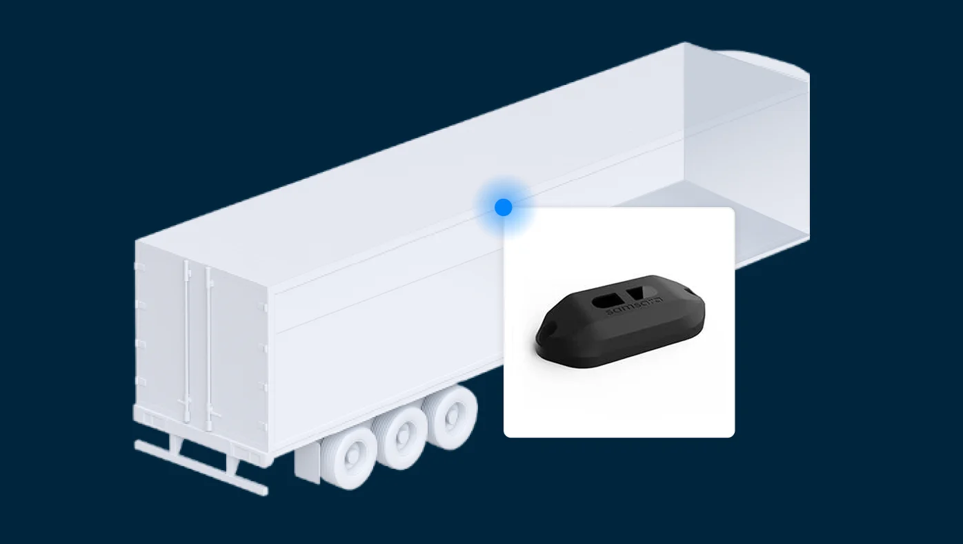 Frachtmonitor von Samsara