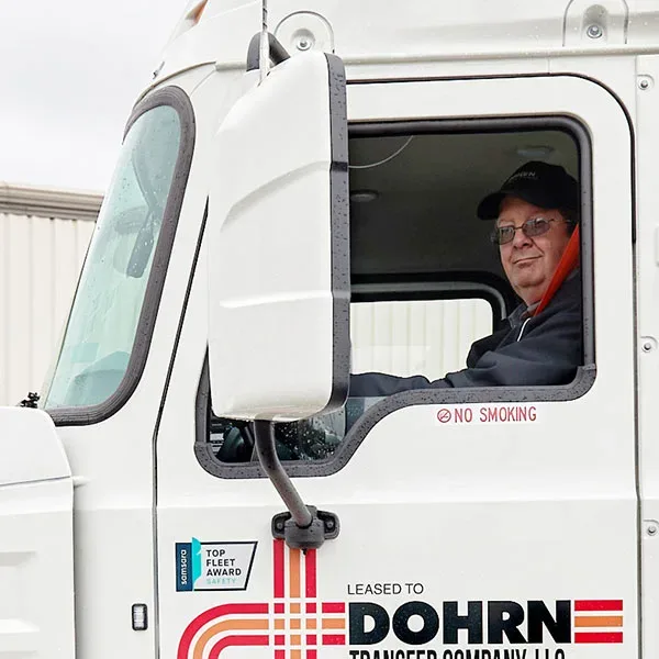 driver in a truck