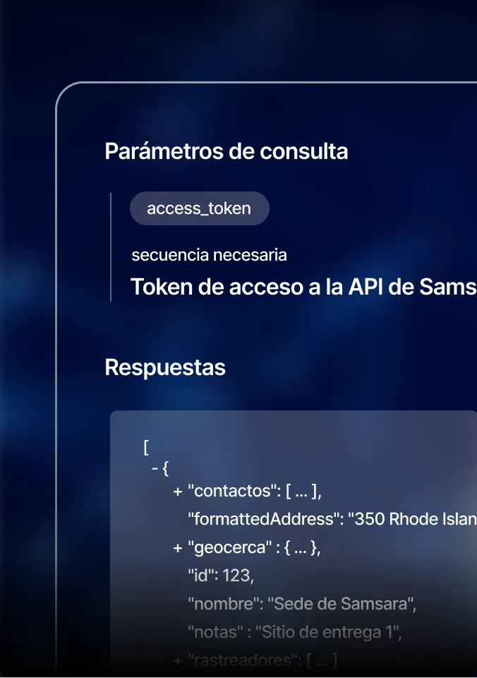 Reúne tus datos en la plataforma abierta de Samsara