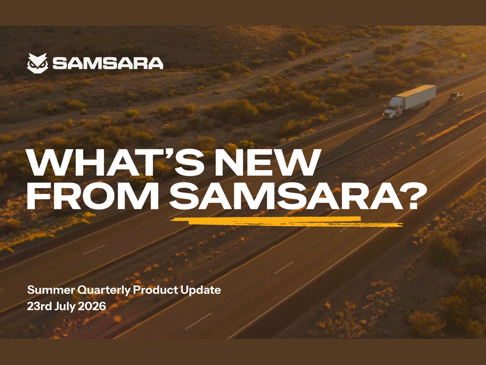 Samsara outdoor waterproof sensor on vehicle