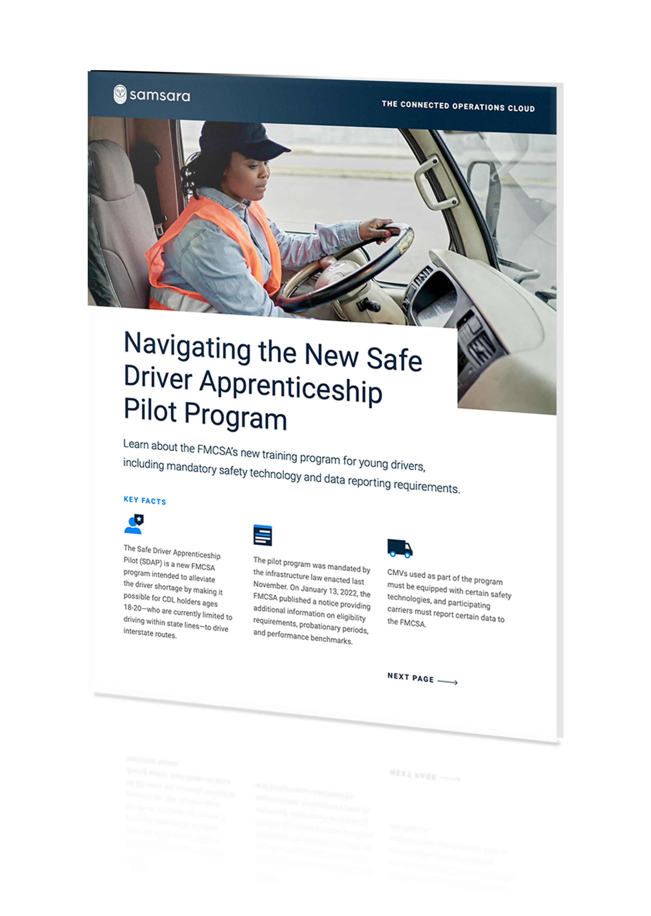 One Pager - Safe Driver Apprenticeship Pilot Program